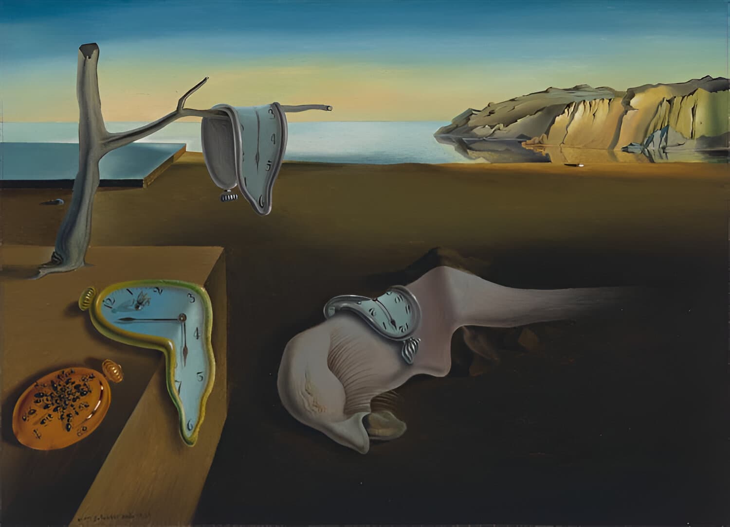 The Persistence of Memory Artwork Inspiration